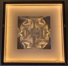 Load image into Gallery viewer, Interior of LED Light frame showing LED placement.