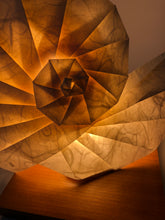 Load image into Gallery viewer, Origami Light Sculpture - Spiral