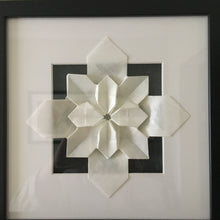 Load image into Gallery viewer, Origami Tessellation and fractal LED Light Frame