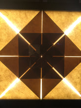 Load image into Gallery viewer, LED Origami Wall Art made with Japanese Paper that Lights Up