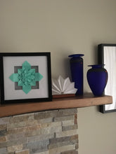 Load image into Gallery viewer, Origami Tessellation and fractal LED Light Frame