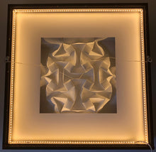 Load image into Gallery viewer, Interior of LED Light frame showing LED placement.