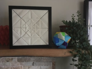 Origami Tessellation LED Light Frame
