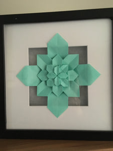 Origami Tessellation and fractal LED Light Frame